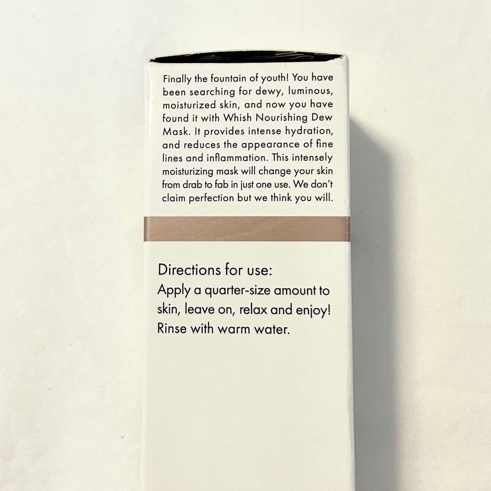 Whish Nourishing Rose Hip and Lotus Dew Face Mask - Picture 4 of 5
